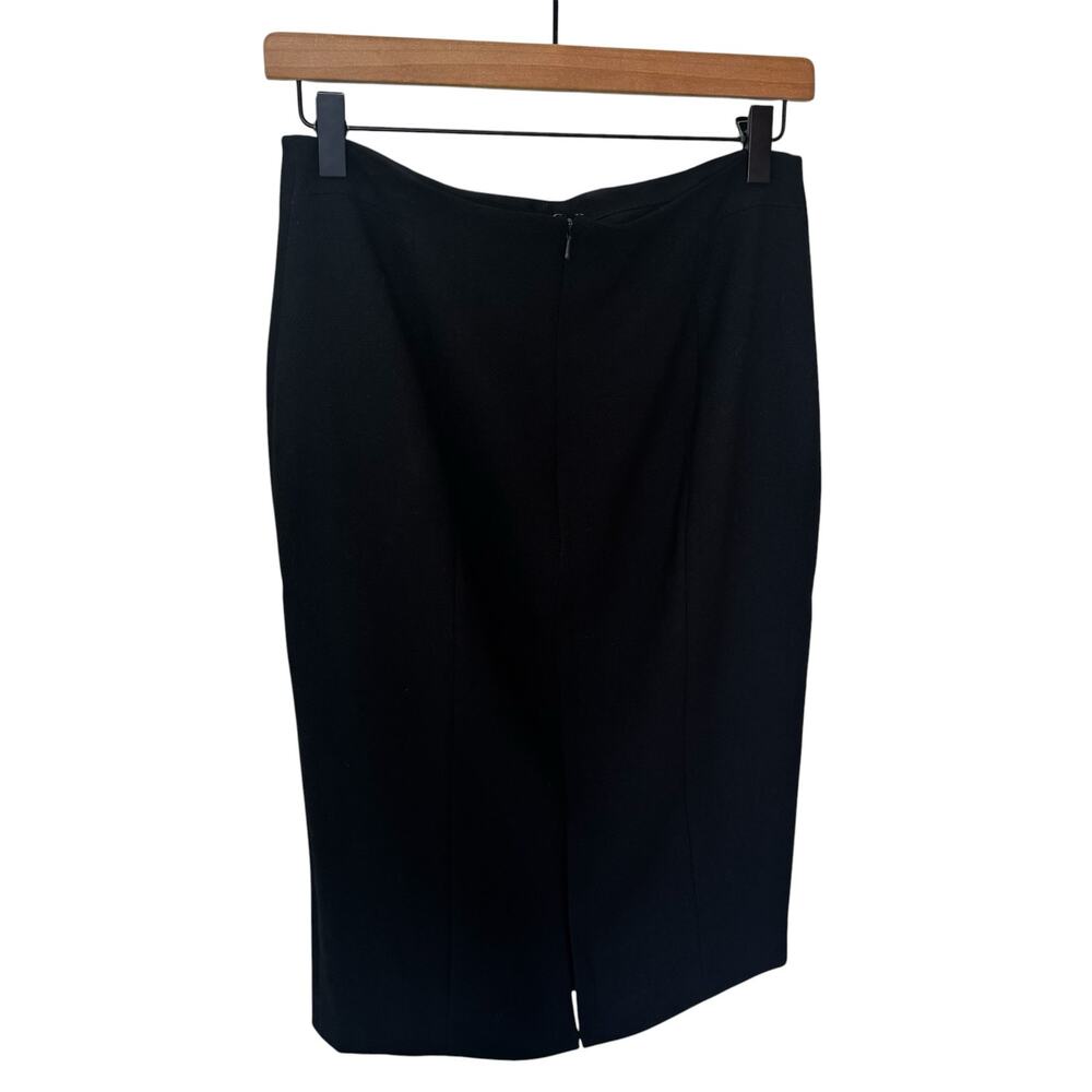HOBBS London Anne Straight Pencil Skirt Black Size 6 Black NWT - Picture 2 of 7